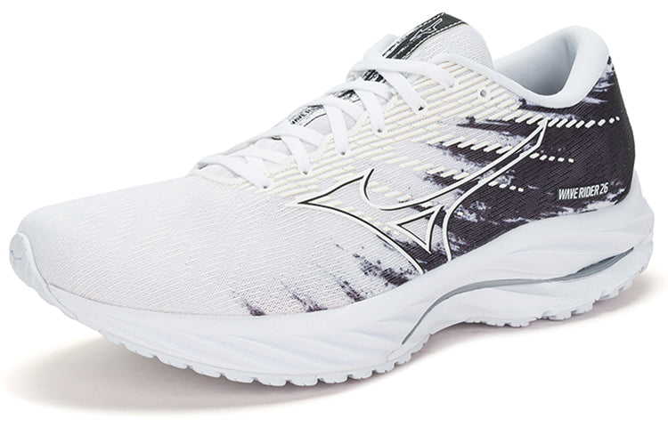 Mizuno Wave Rider 26 'White Black' J1GC220801