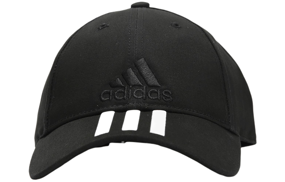 adidas Training Six-Panel Classic 3-Stripes Cap 'Black White' S98156