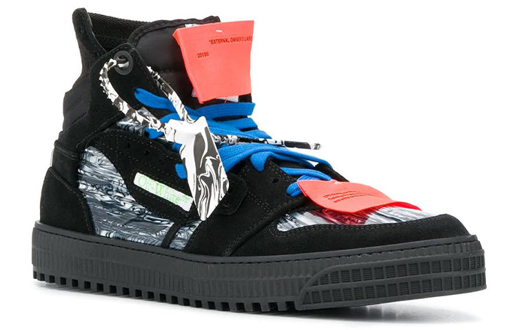 Off-White Off-Court High 'Black Optical White' OMIA065F20LEA0011002
