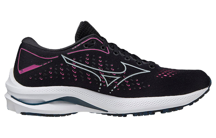 (WMNS) Mizuno Wave Rider 25 Project Zero 'Black Pink' J1GD215423