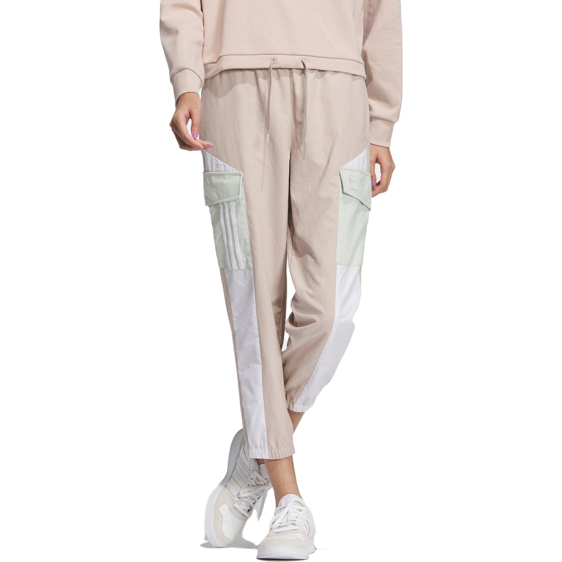 (WMNS) adidas Neo Basketball Pants Asia Sizing 'Beige' IK3435