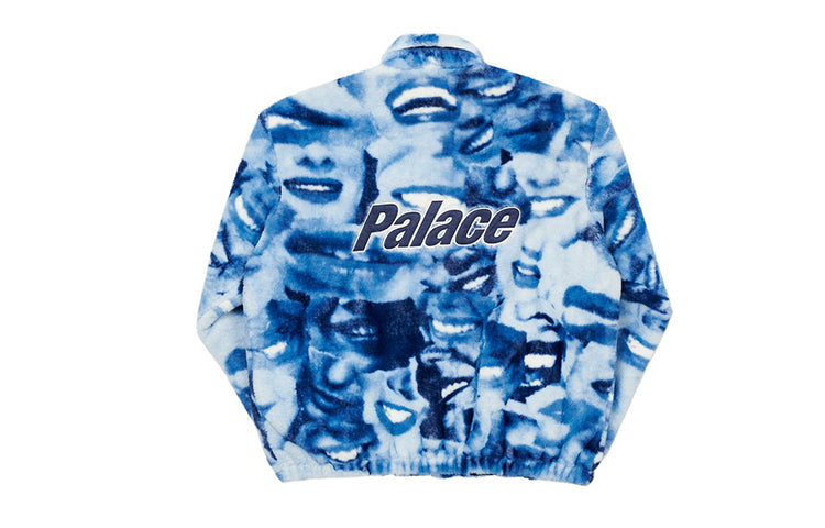 PALACE Unisex John&Molly Character Lips Pattern Jacket Blue P19JK007