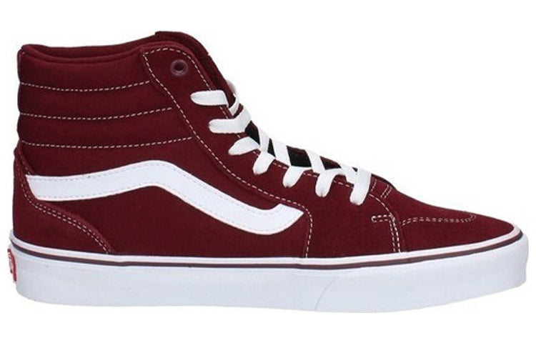 Vans Filmore Hi Casual Skateboarding Shoes Red VN0A5KXTU1A