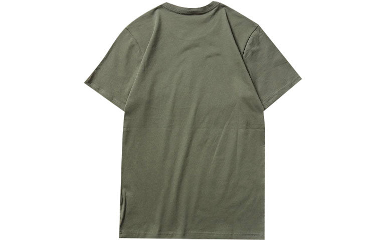 Vans Unisex Logo Printing Tee Green Olive Green VN0A4MM6DB0