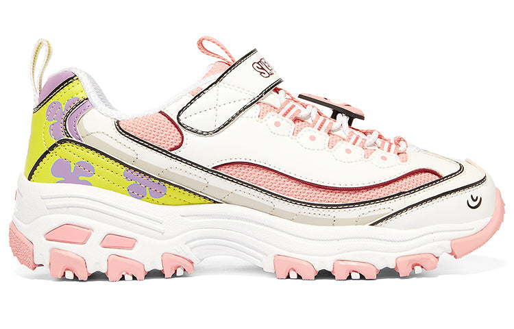 (GS) Skechers D'Lites x SpongeBob 317010L-WPK