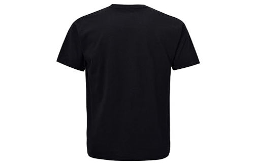 Mitchell Ness NBA Series San Antonio Spurs Printing Short Sleeve Couple Style Black MN13S29-SAS-BLACK