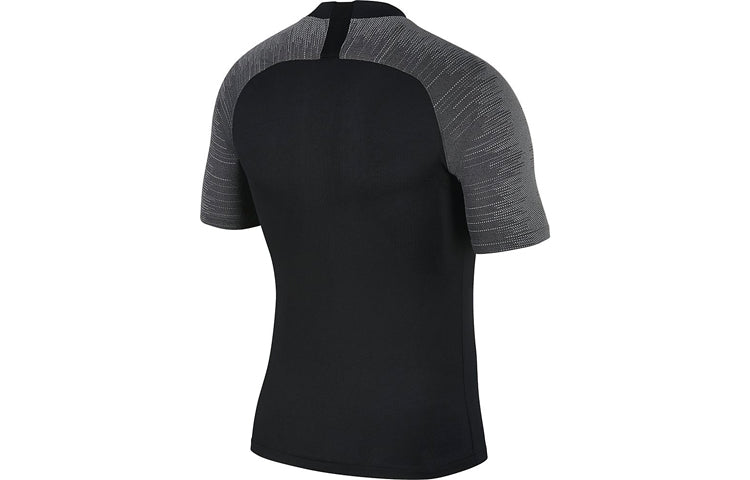 Nike Breathe Strike Casual Soccer Training Sport Short Sleeve Men's Black AT5871-010