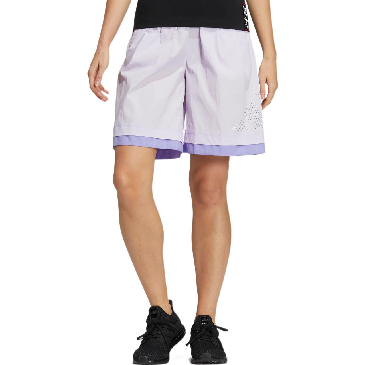 (WMNS) adidas UST EXC Shorts Asia Sizing 'Purple' HE9956