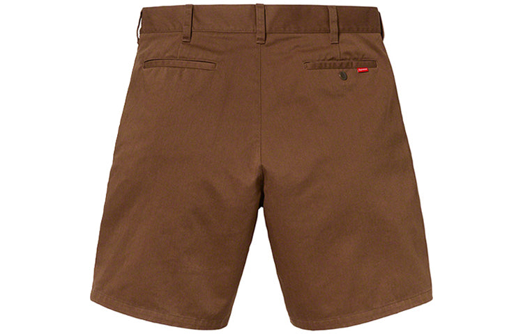 Supreme SS19 Work Short Cargo Shorts Unisex Brown SUP-SS19-10120