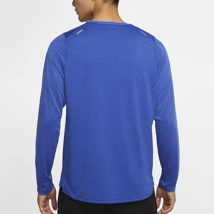 Nike Rise Running Quick Dry Long Sleeves Blue CJ5425-430