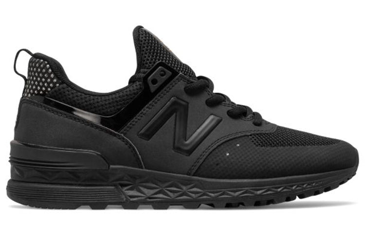 (WMNS) New Balance 574 Series Sport Sneakers Black WS574BKG