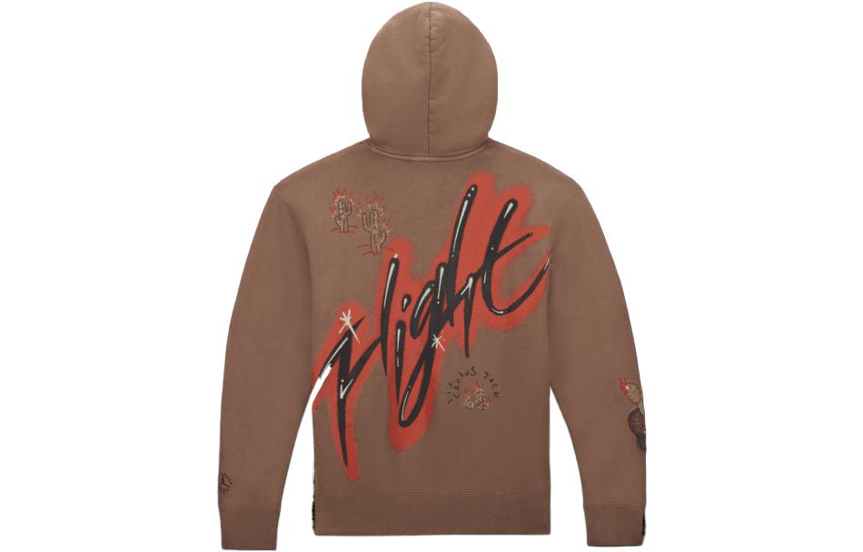 Air Jordan x Travis Scott Hoodie Asia Sizing 'Archaeo Brown' DO4094-256
