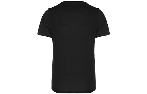 Men's FENDI Round Neck Black Short Sleeve FY0910-A4PZ-F0QA1