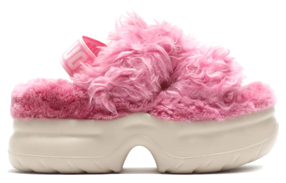 (WMNS) UGG Fluff Sugar 'Pinkred White' 1117325-PINK