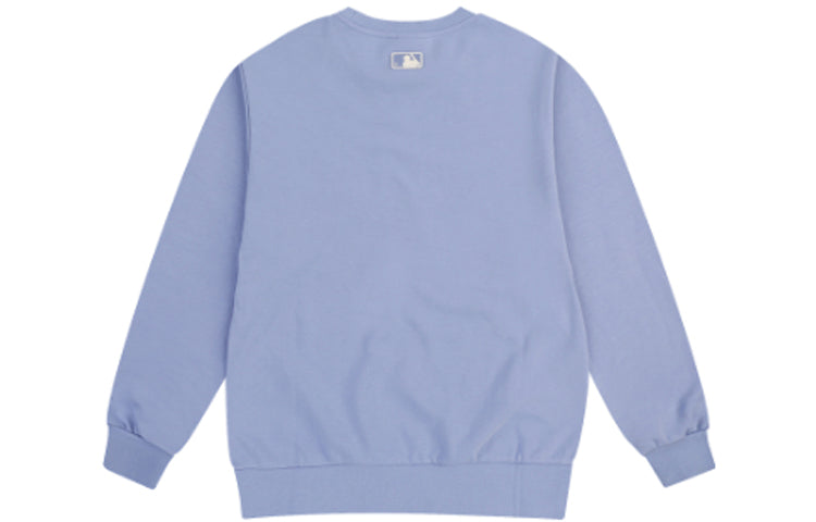 MLB Classic Logo Sports Round Neck Unisex Blue Purple 31MT03941-50V