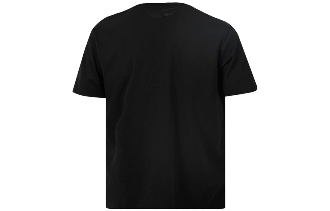 Vans Small Label Round Neck Short Sleeve Couple Style Black VN0A5F2WBLK