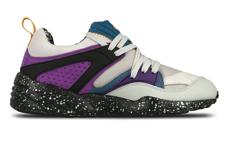 PUMA Blaze Of Glory X AlifeLow Top Sports Shoes Black/White/Purple 359800-01