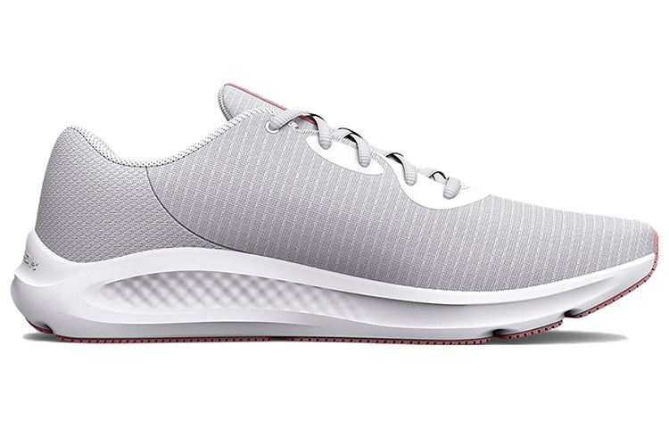 (WMNS) Under Armour Charged Pursuit 3 Tech 'White Prime Pink' 3025430-101