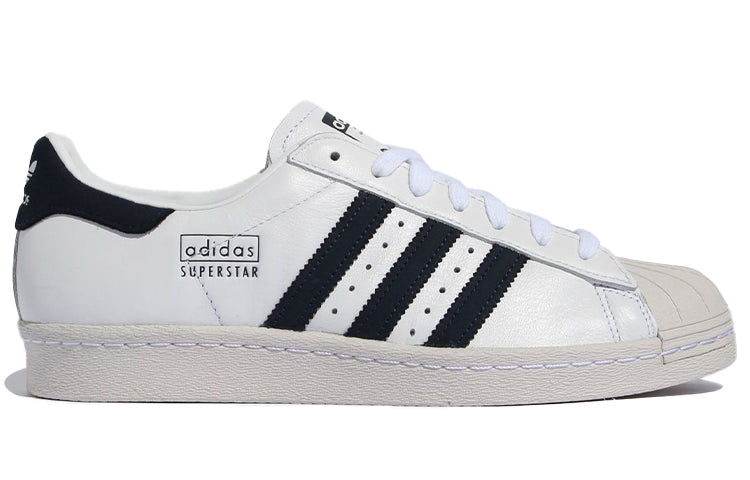 adidas originals Superstar 80s 'White Black' EE8778