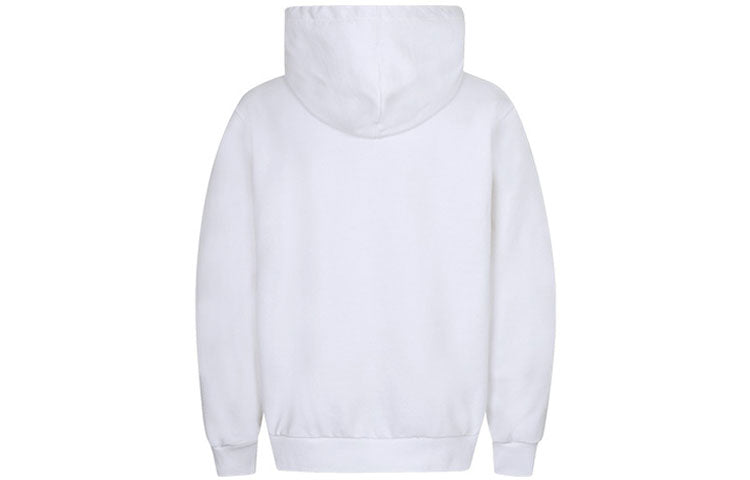 MLB Los Angeles Dodgers hooded Basic Small Label Embroidered Long Sleeves Unisex White 31HD02011-07W