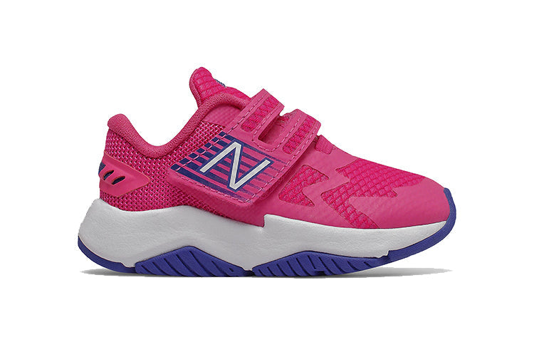 New Balance Hook / Loop Rave Run Blue Pink Toddler ITRAVLE1