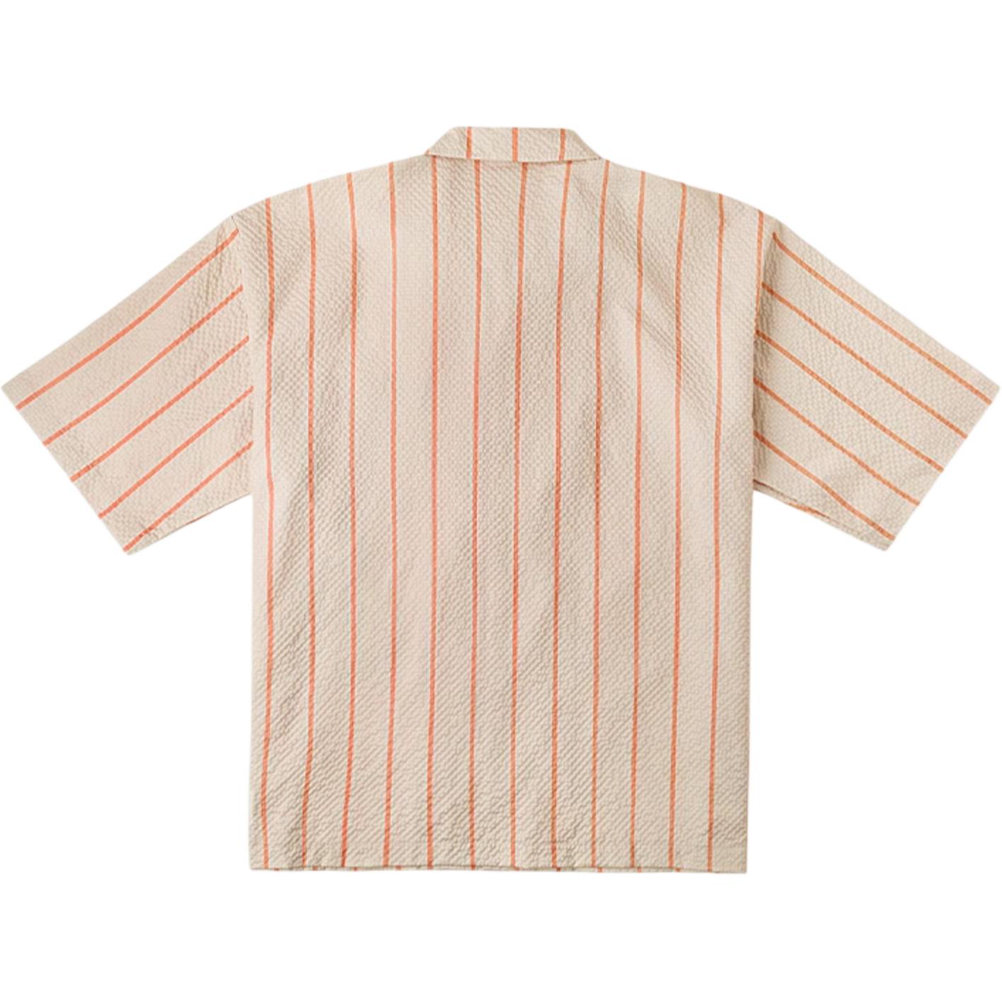 Vans Stripe Short-sleeved Shirts 'Orange Tan' VN000GTKCW9