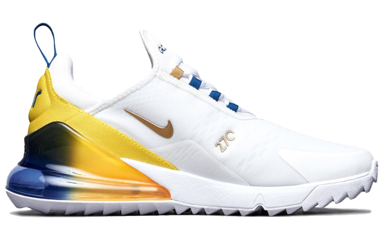 Nike Air Max 270 Golf NRG 'White Metallic Gold' CK6541-111
