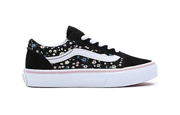 (PS) Vans Floral Old Skool Shoes 'Black White' VN0A7Q5FBOQ