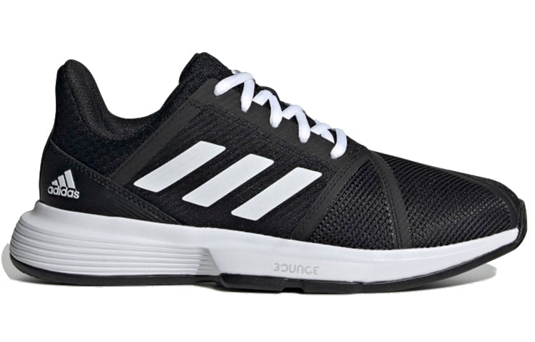 (WMNS) adidas Courtjam Bounce 'Black White' EG1139