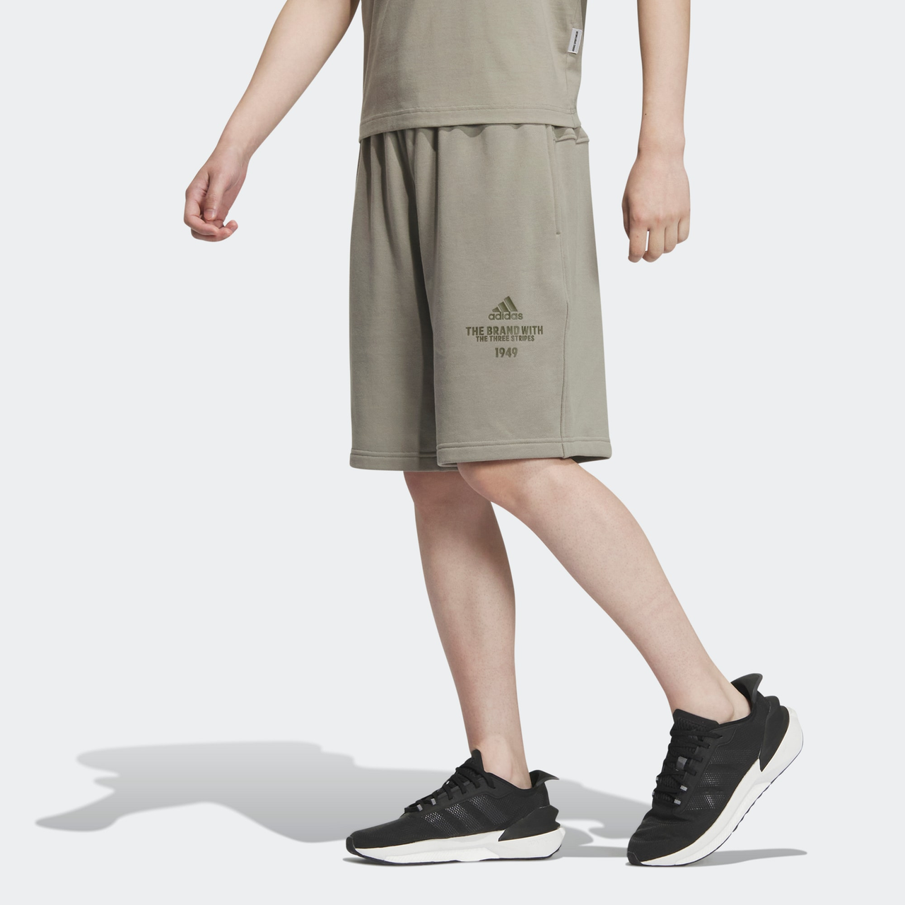 adidas Verbiage Shorts Asia Sizing 'Grey' IP3933
