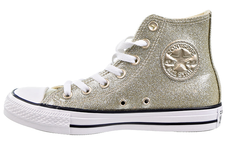 (WMNS) Converse Chuck Taylor All Star High 'Light Gold Glitters' 562481C