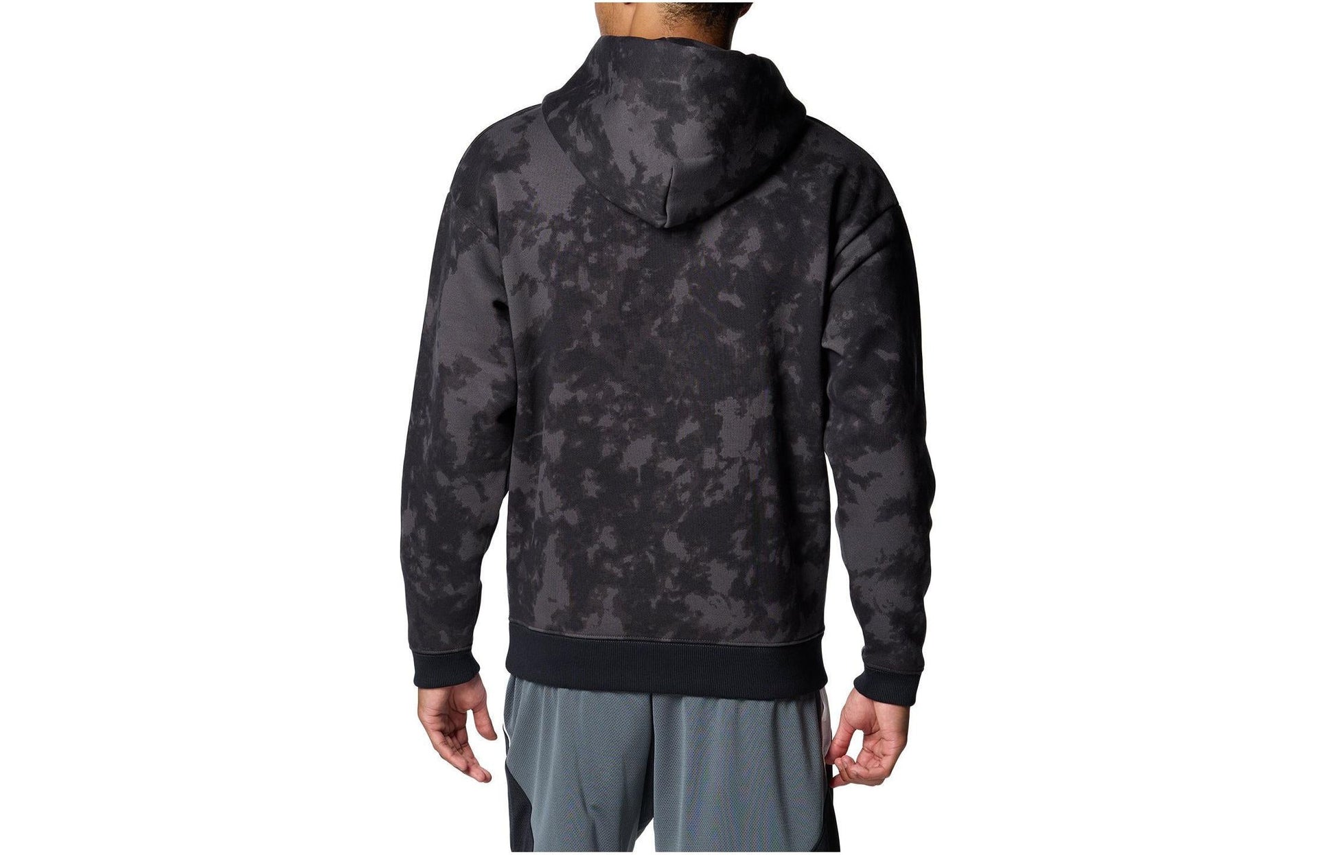 Under Armour Curry Acid Wash Sweatshirt Hoodie 'Black Grey' 1380326-010
