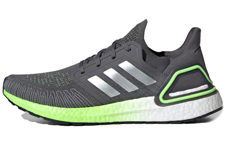 adidas Ultra Boost 20 'Grey Five Silver Metallic Signal Green FV8317
