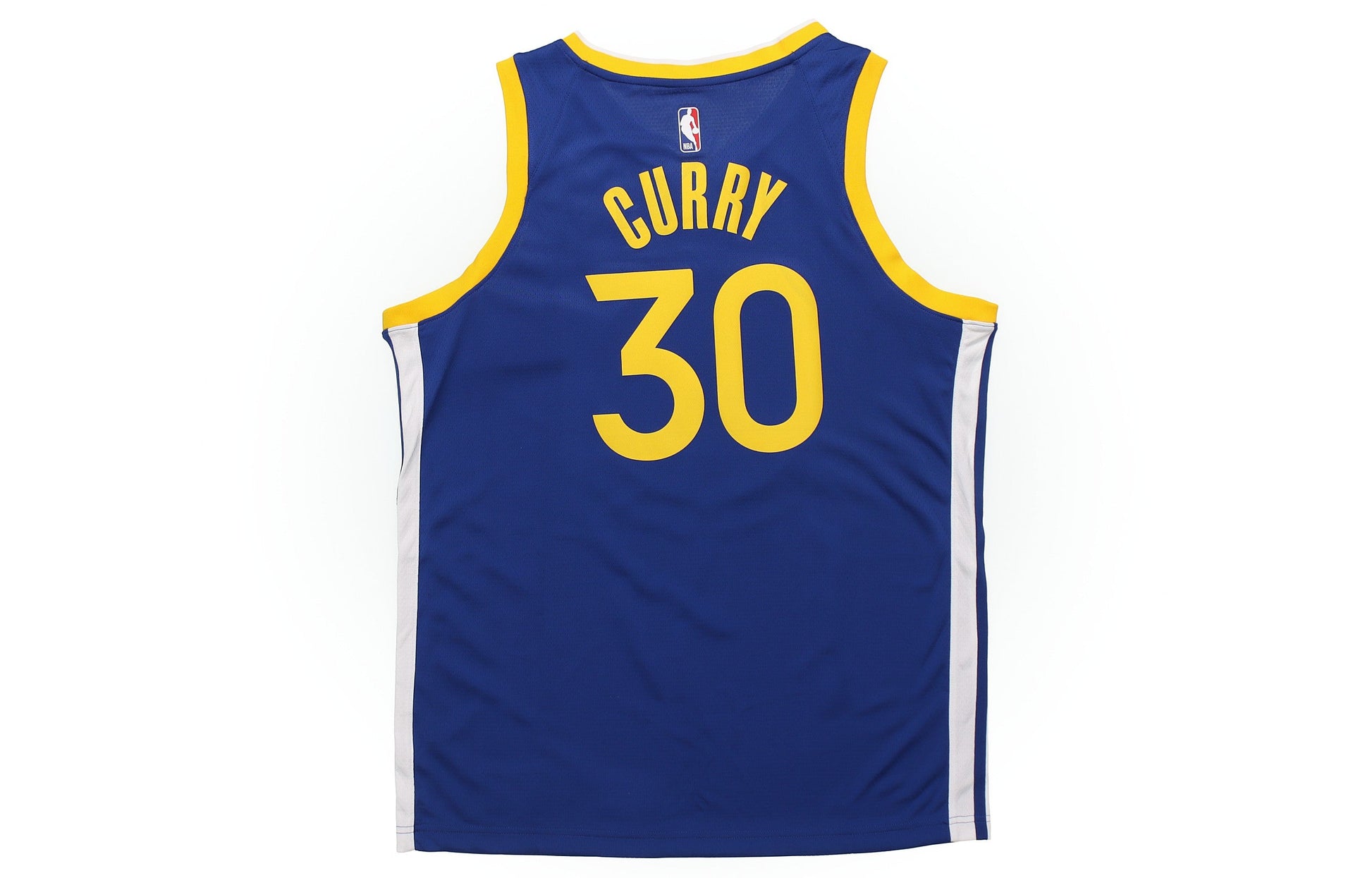 Nike Steph Curry Icon Edition Golden State Warriors Jersey Blue AV4947-496
