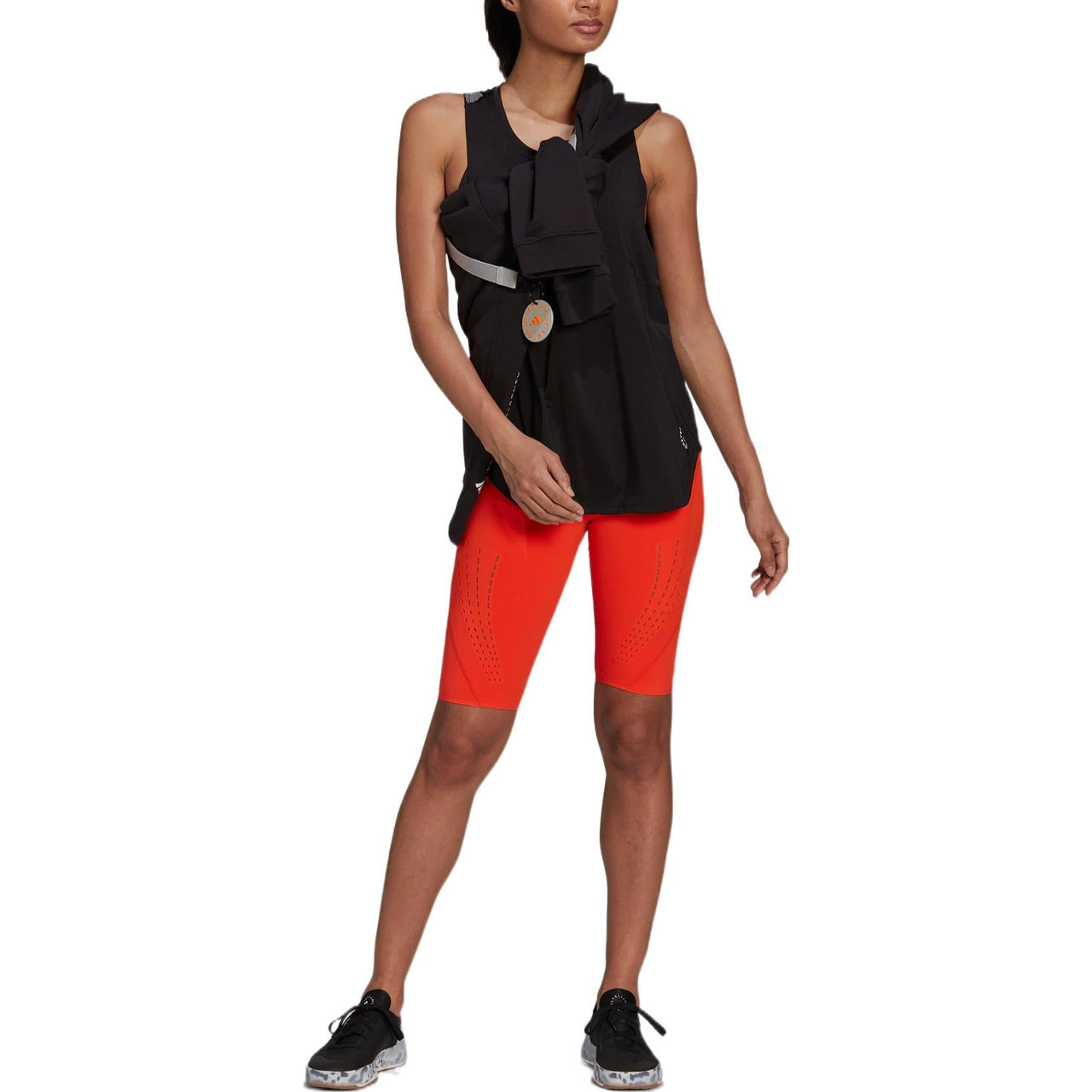 (WMNS) adidas by Stella McCartney TruePurpose Training Cycling Tights Asia Sizing 'Orange' HD9106