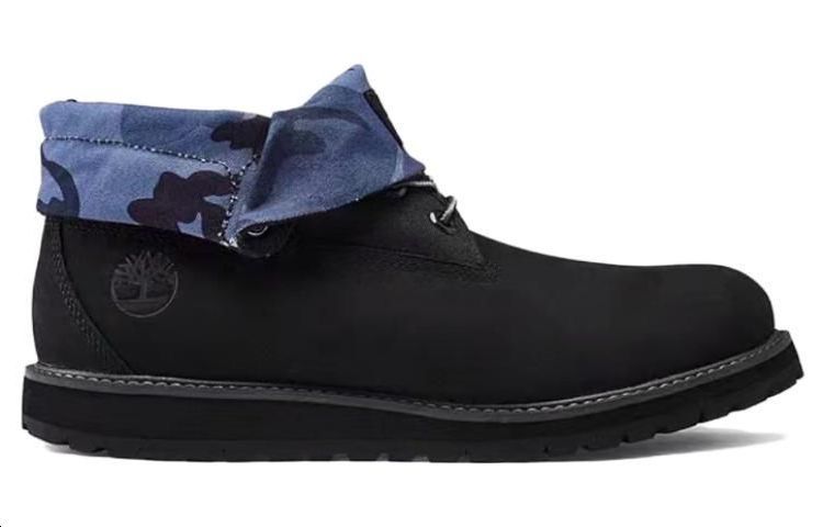 Timberland Roll Top Boots Basic 'Black Blue Camouflage' A2DUV