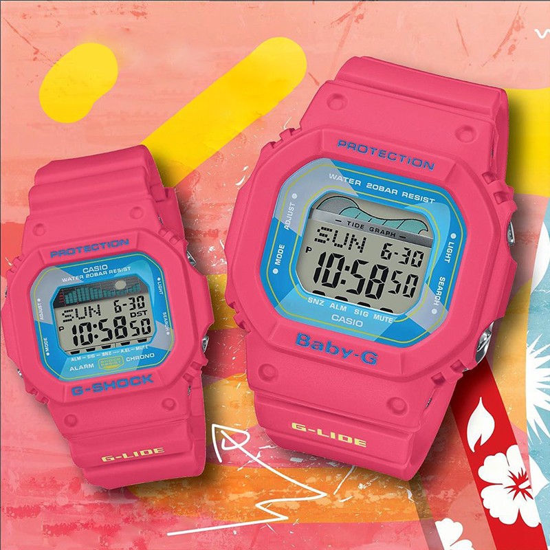 CASIO G-Shock Square 'Pink' GLX-5600VH-4PR&BLX-560VH-4PR