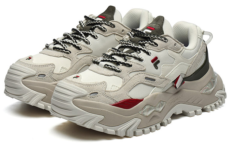 (WMNS) FILA FUSION Bianco Sneakers 'White Beige' T12W219102FRD
