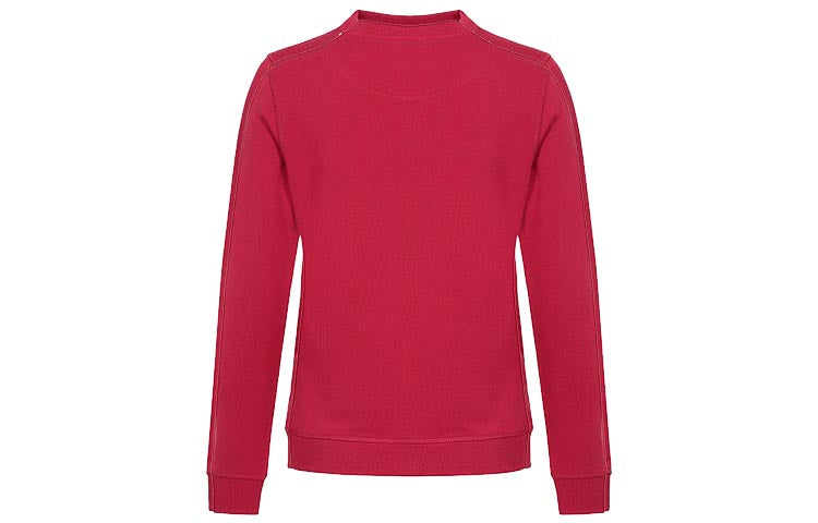 (WMNS) KENZO Eye Pattern Round Neck Long Sleeves Pullover Hoodie Cherry Red F962SW7104XC-22