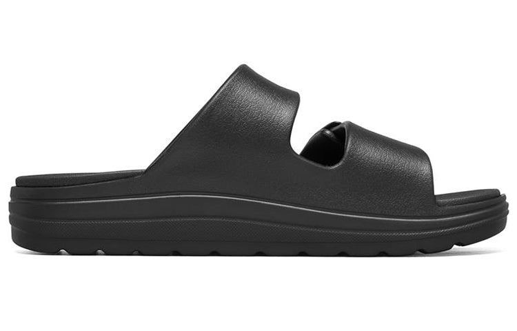 (WMNS) Skechers Call Breeze Slippers Black 111064-BBK