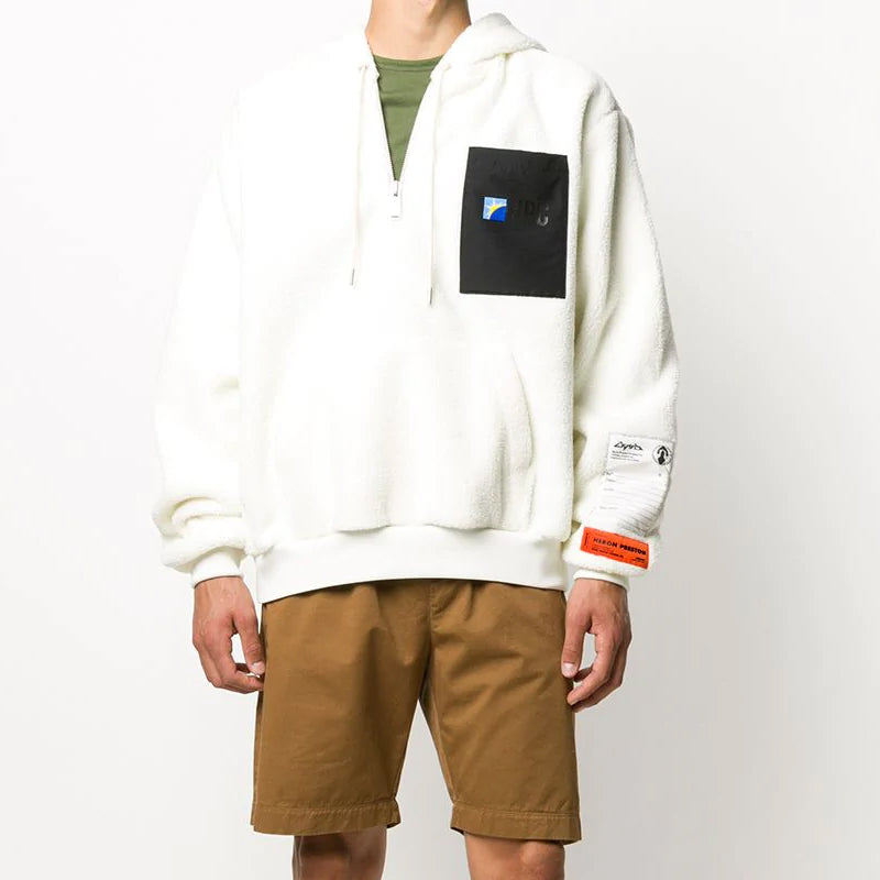 Men's HERON PRESTON Wool White HMBB009F20FAB0010401