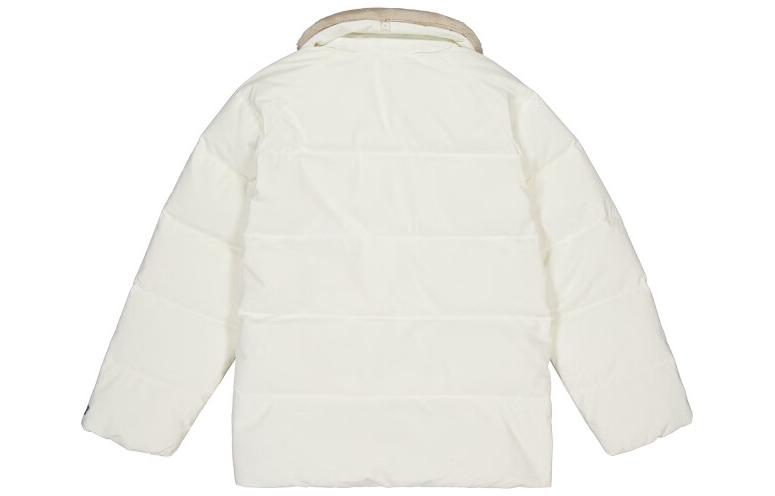 (WMNS) New Balance Warm Heavy Puffer Coat Asia Sizing 'White Beige' NPD4E122-IV