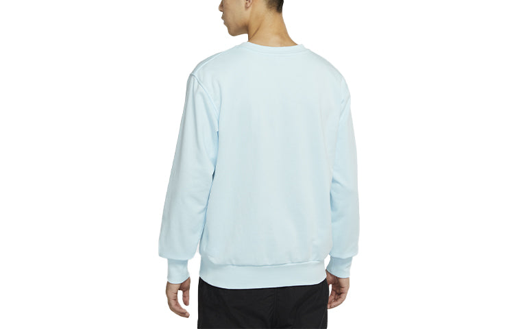 Nike MENS Tandard Issue Casual Crew-neck Long Sleeve Blue CK6359-476