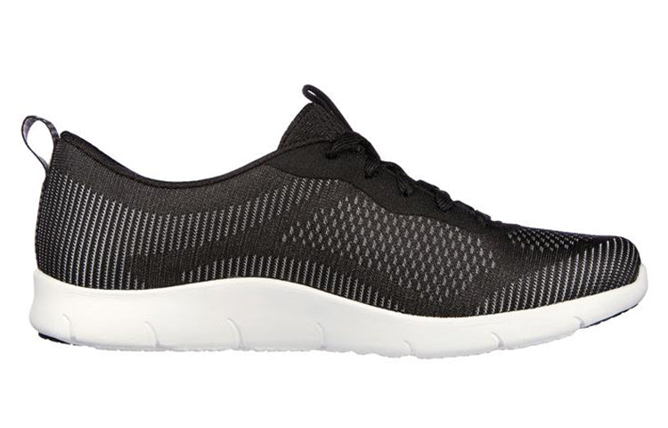 (WMNS) Skechers Arch Fit Refine 'Black White' 104390-BLK