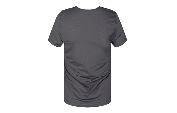 (WMNS) Nike PRO MESH Training Tops Gym Short Sleeve Gray AO9952-056