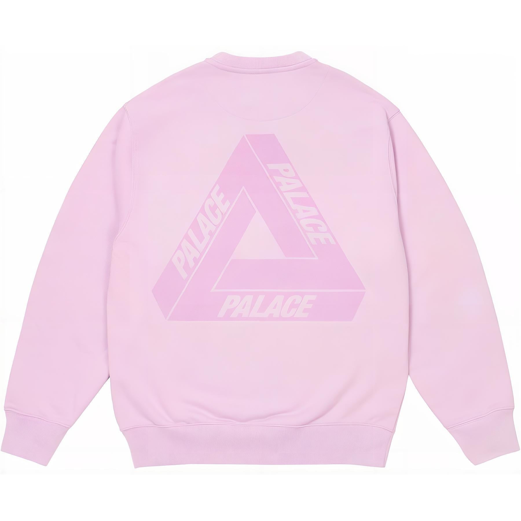 Palace Spray Tri-Ferg Crew 'Bloom Purple' P26CS083