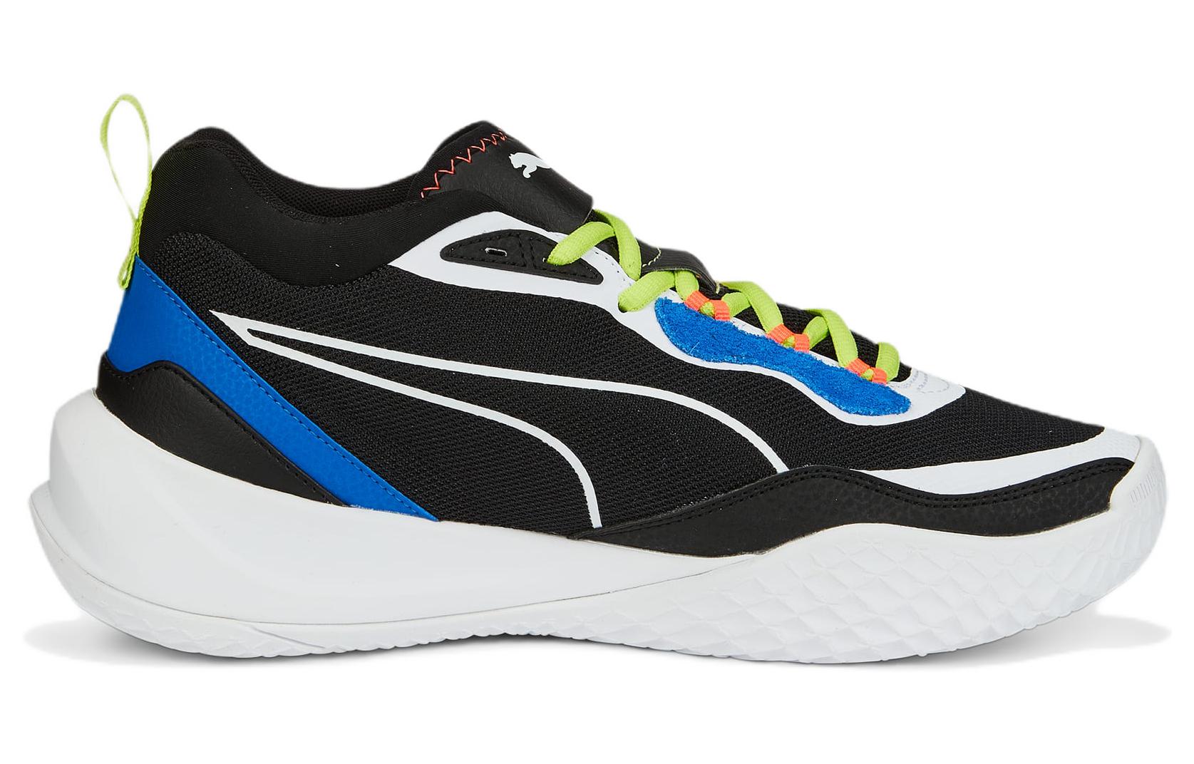 PUMA Playmaker 'Black Royal Lime' 385841-04
