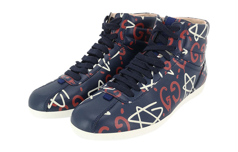 (WMNS) Gucci Ghost Hi Top 'Blue Agata' 448482-DSV30-4185