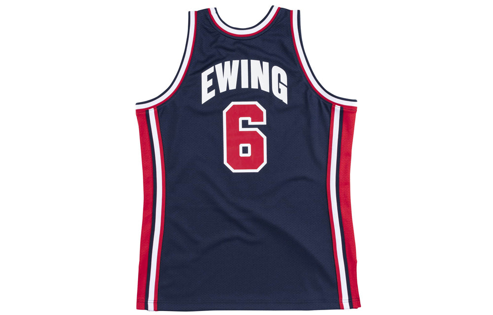Mitchell & Ness Authentic Jersey Team USA 1992 Patrick Ewing 'Navy' AJY4GS18412-USANAVY92PEW
