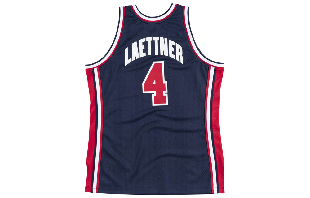 Mitchell & Ness Authentic Jersey Team USA 1992 Christian Laettner 'Navy' AJY4GS18415-USANAVY92CLA